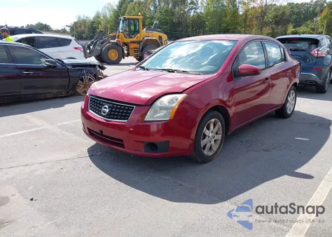 2008 Nissan Sentra 2.0Sl из США, поврежденный, VIN 3N1AB61E48L694981
